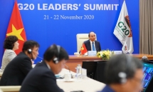 នាយករដ្ឋមន្រ្តីវៀតណាម លោក Nguyen Xuan Phuc អញ្ជើញចូលរួមកិច្ចប្រជុំកំពូល G20 តាមប្រព័ន្ធវីដេអូ