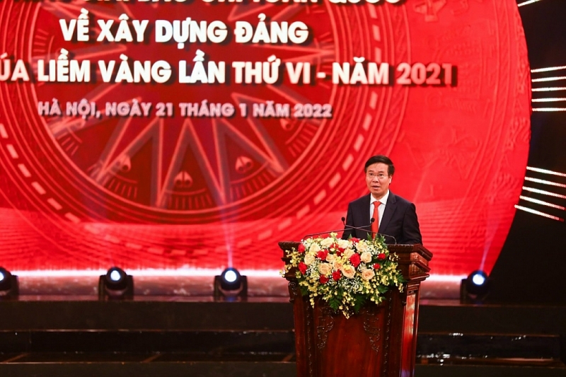 លោក Vo Van Thuong ថ្លែងមតិក្នុងពិធី 