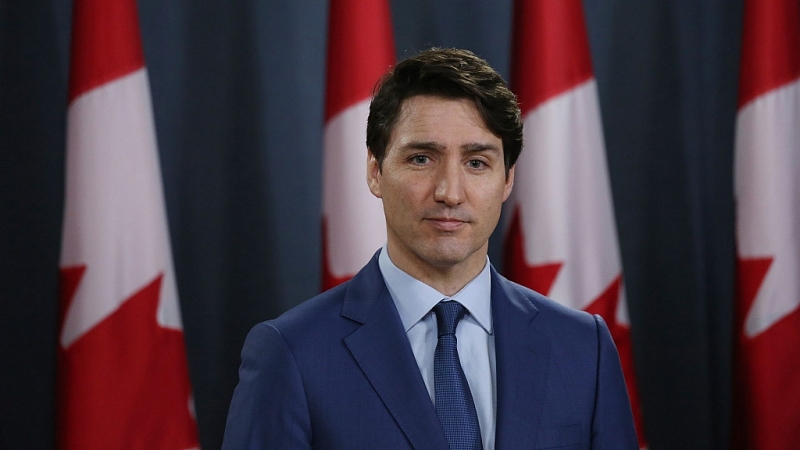 នាយករដ្ឋមន្ត្រីកាណាដាលោក Justin Trudeau។ 