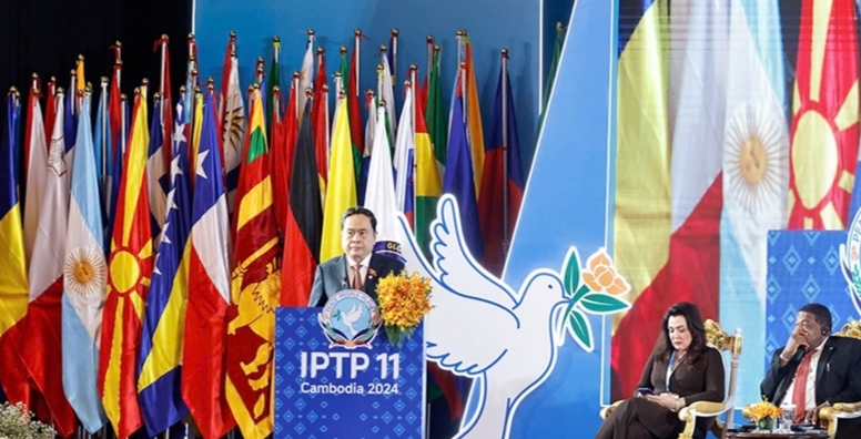 លោក Tran Thanh Man និងប្រតិភូចូលរួម IPTP 11 