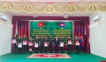 ​កម្ពុជា​ប្រគល់​អដ្ឋិធាតុ​កងទ័ព​ស្ម័គ្រចិត្ត​និង​ជំនាញការ​វៀតណាម​ ​ទៅ​កងទ័ព​ប្រជាជន​វៀតណាម​