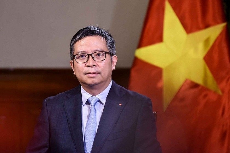 លោក Pham Thanh Binh អនុរដ្ឋមន្ត្រីក្រសួងការបរទេសវៀតណាម (រូបថត៖ ក្រសួងការបរទេស)