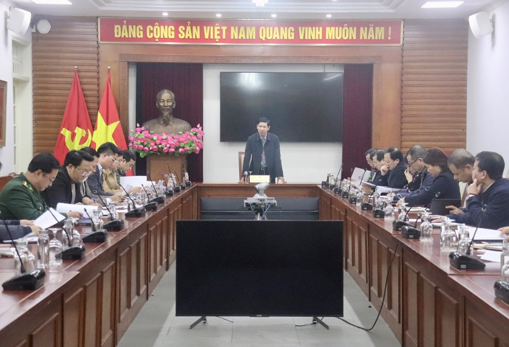 អនុរដ្ឋមន្ត្រី Ho An Phong ថ្លែងសុន្ទរកថាក្នុងកិច្ចប្រជុំ