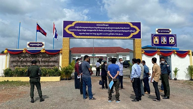 មជ្ឈមណ្ឌល​ជាតិ​ព្យាបាល​ និង​ស្តារនីតិសម្បទា​អ្នកញៀន​គ្រឿងញៀន​នៅ​ខេត្ត​ព្រះសីហនុ​។ (រូបថត៖ Postkhmer) 