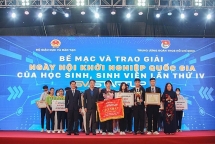 ប្រគល់រង្វាន់ដល់គម្រោងចាប់ផ្តើមអាជីវកម្មឆ្នើមរបស់សិស្សានុសិស្សចំនួន ២០ រូប