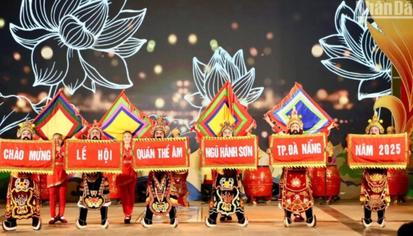 ទីក្រុង Da Nang៖ បើកពិធីបុណ្យព្រះនាងគង់ស៊ីអ៊ីម Ngu Hanh Son  ឆ្នាំ ២០២៥