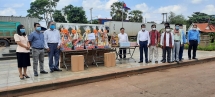 កងទ័ពការពារព្រំដែននៅតាមខេត្តនានាជូនពរឆ្នាំថ្មីប្រពៃណីជាតិកម្ពុជា និងឡាវ