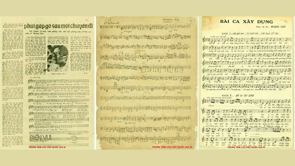 UNESCO ទទួលស្គាល់បណ្តុំស្នាដៃរបស់អ្នកនិពន្ធតន្ត្រី ហ្វាង វ៉ាន (HOANG VAN) ជាបេតិកភណ្ឌឯកសារពិភពលោក
