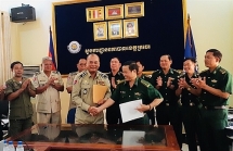 រួមគ្នាកសាង និងការពារព្រំដែនវៀតណាម​ - កម្ពុជា ប្រកបដោយសន្តិភាព និងមិត្តភាព