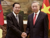 លោក To Lam អគ្គលេខាបក្ស ជួបសវនាការជាមួយសម្តេចតេជោ ហ៊ុន សែន ប្រធានគណបក្សប្រជាជនកម្ពុជា