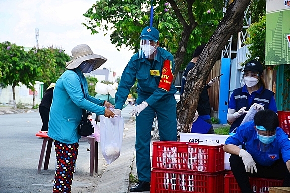 កងសេនាជនទីក្រុងហូជីមិញចូលរួមយ៉ាងសកម្ម និងពោរពេញទៅដោយមនោសញ្ចេតនា