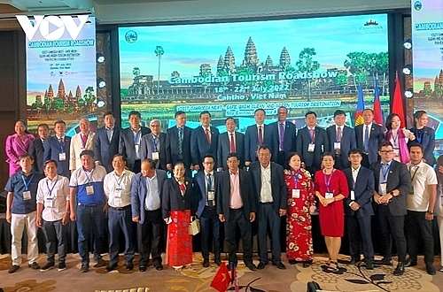 ប្រតិភូចូលរួមសន្និសីទជម្រុញការផ្សព្វផ្សាយទេសចរណ៍កម្ពុជា (រូប​ថត៖ vov.vn)