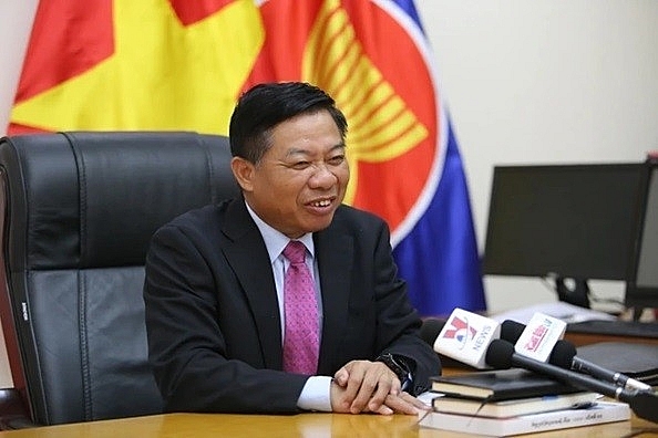 លោក Nguyen Huy Tang ឯកអគ្គរដ្ឋទូតវិសាមញ្ញ និងពេញសមត្ថភាពវៀតណាមប្រចាំកម្ពុជា