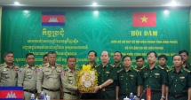 កិច្ចពិភាក្សាអំពីកិច្ចសហការគ្រប់គ្រង និងការពារព្រំដែនរវាងខេត្ត Binh Phuoc (វៀតណាម) និងខេត្តមណ្ឌលគិរី