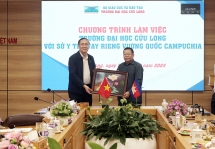 សាកលវិទ្យាល័យ Cuu Longរបស់វៀតណាម សហប្រតិបត្ដិការក្នុងការបណ្តុះបណ្តាលធនធានមនុស្សជាមួយមន្ទីរសុខាភិបាលខេត្តស្វាយរៀង