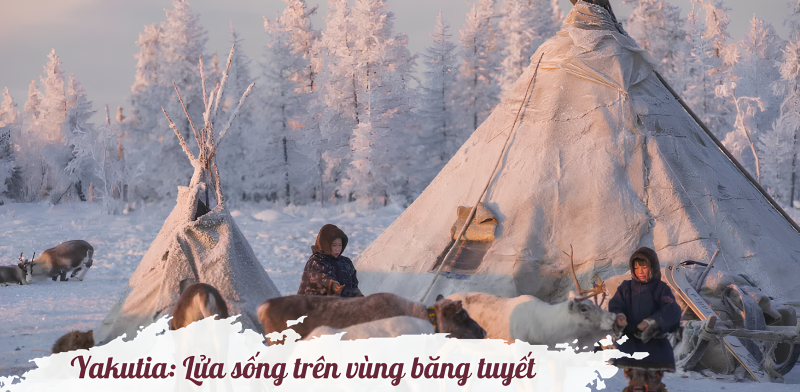 Yakutia៖ ភ្លើងរស់នៅលើទឹកកក និងព្រិល