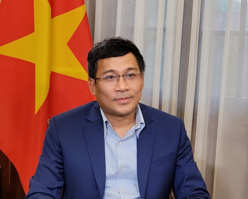 អនុរដ្ឋមន្រ្តីការបរទេសវៀតណាមលោក Nguyen Minh Vu។ (រូបថត៖ VOV)