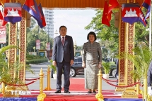 កម្ពុជាវាយតម្លៃខ្ពស់ចំពោះដំណើរទស្សនកិច្ចផ្លូវការរបស់លោកប្រធានរដ្ឋសភាវៀតណាមលោក Tran Thanh Man