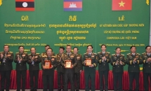 កិច្ចសហប្រតិបត្តិការលើវិស័យការពារជាតិរវាងវៀតណាម-ឡាវ-កម្ពុជាបន្តសម្រេចបានលទ្ធផលជាក់ស្តែង និងមានប្រសិទ្ធភាពជាច្រើន