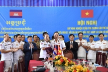 កងទ័ពជើងទឹកវៀតណាមនិងកងទ័ពជើងទឹកកម្ពុជា ដកបទពិសោធន៍ក្នុងការយាមល្បាតរួមលើកទី៣០