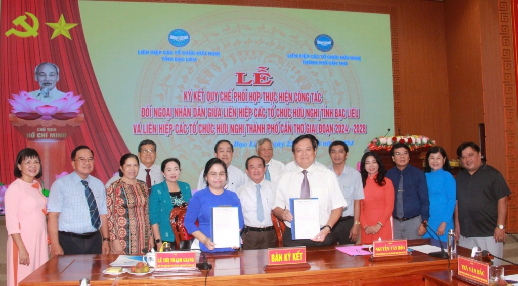 Bac Lieu សម្របសម្រួលអន្តរវិស័យក្នុងការអនុវត្តកិច្ចការបរទេសរវាងប្រជាជន និងប្រជាជនដំណាក់កាល ២០២៤ - ២០២៨