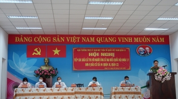 បេក្ខជនឈរឈ្មោះបោះឆ្នោតជ្រើសតាំងតំណាងរាស្ត្រនីតិកាលទី ១៥ នៅមណ្ឌលបោះឆ្នោតលេខ ០៤ នៃទីក្រុងហូជីមិញ មាមបំណងចង់ចូលរួមចំណែកក្នុងមូលដ្ឋាន