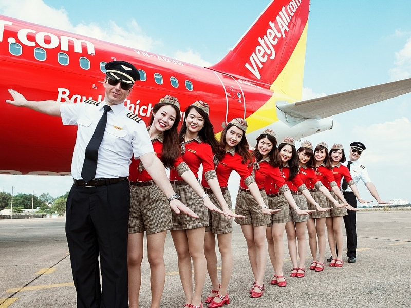 ក្រុមហ៊ុនអាកាសចរណ៍Vietjet ធ្វើតេស្តការប្រើប្រាស់វិញ្ញាបនប័ត្រសុខភាពអេឡិចត្រូនិក