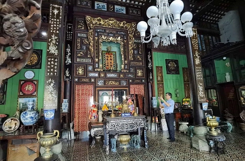 រូបភាពផ្ទះបុរាណ Binh Thuy - សម្រស់បុរាណកាលនៅទឹកដី Tay Do