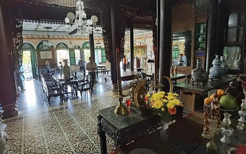 រូបភាពផ្ទះបុរាណ Binh Thuy - សម្រស់បុរាណកាលនៅទឹកដី Tay Do